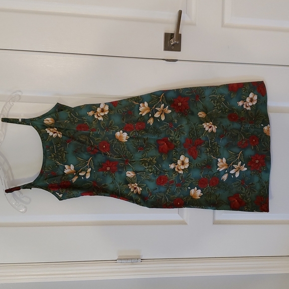 Tropical Hawaiian Holiday 2-pc Sheath Dress Sz Small EUC - Picture 2 of 15